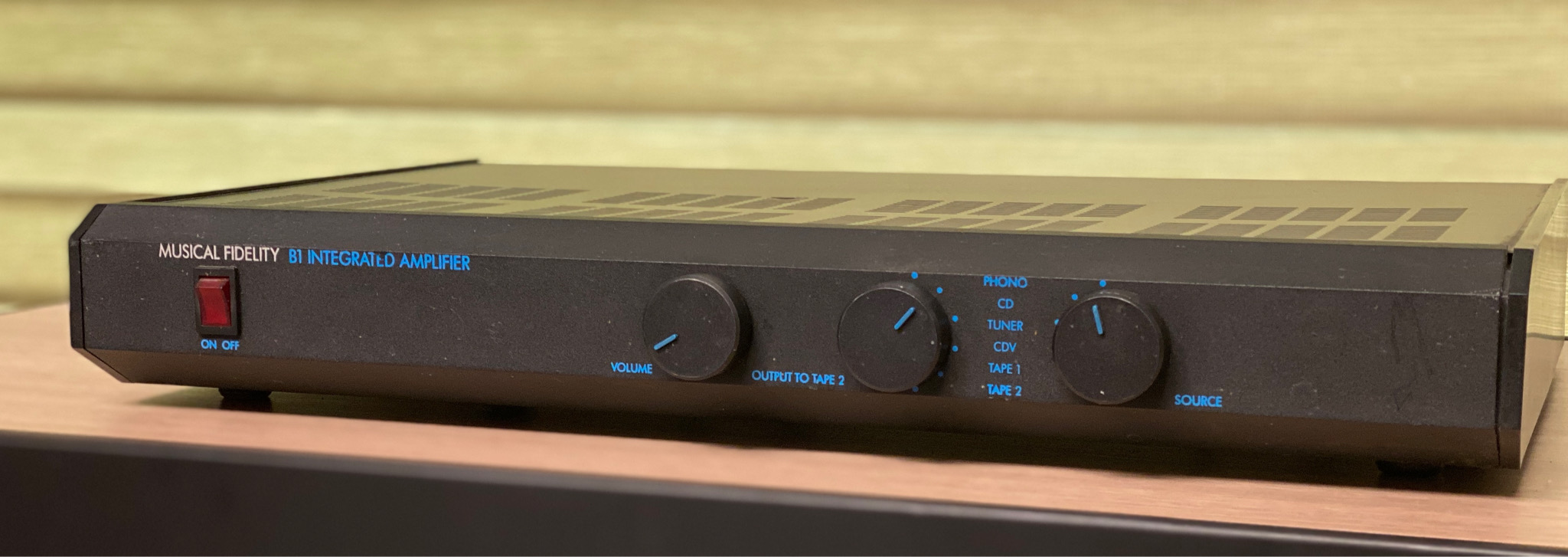 (거래완료) 뮤지컬 피델리티 Musical Fidelity B1 인티앰프