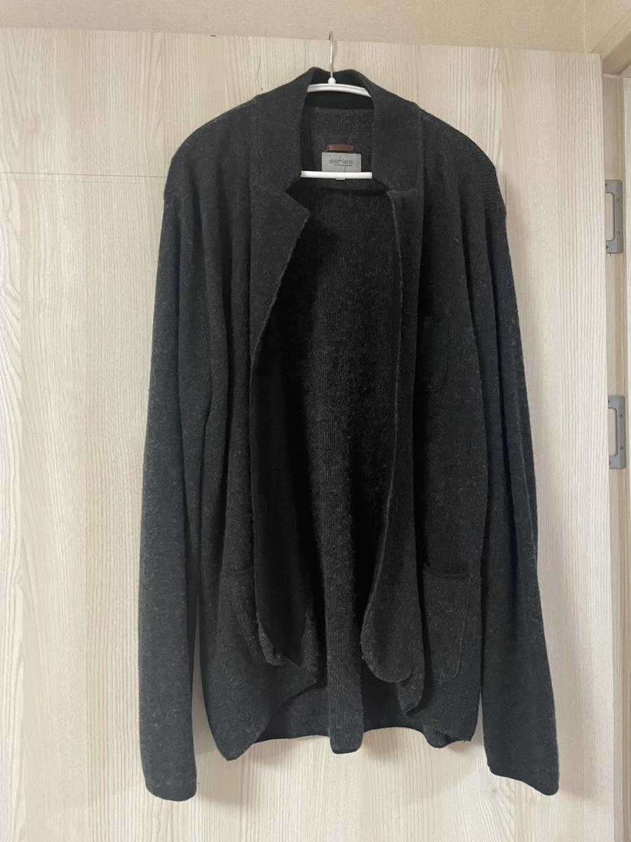 시리즈 니트 단추 포켓 가디건 100~105 사이즈