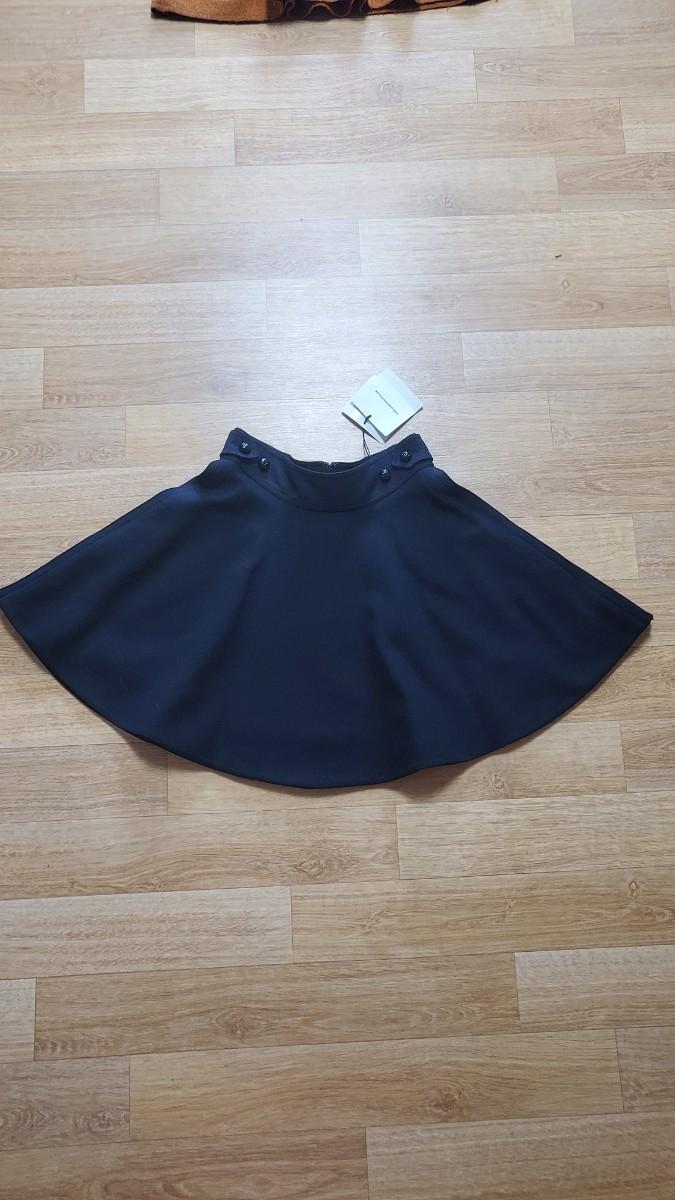 럭키슈에뜨 플레어스커트 모 함유. 새옷