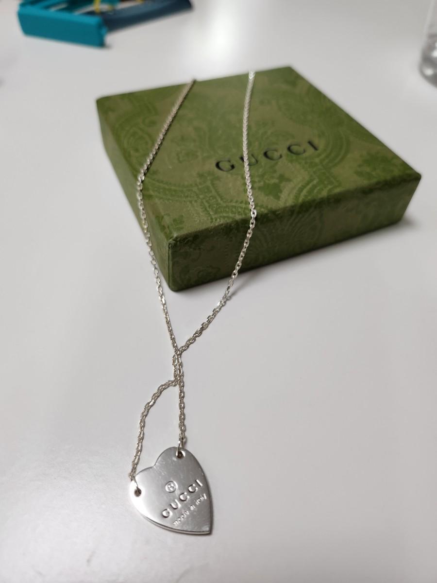 구찌목걸이 정품 실버큐빅 목걸이 세트 레이어드