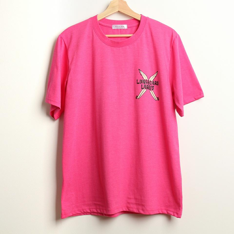 [새제품] 롱보드 캐릭터 반팔티 빅사이즈 XL 면 100