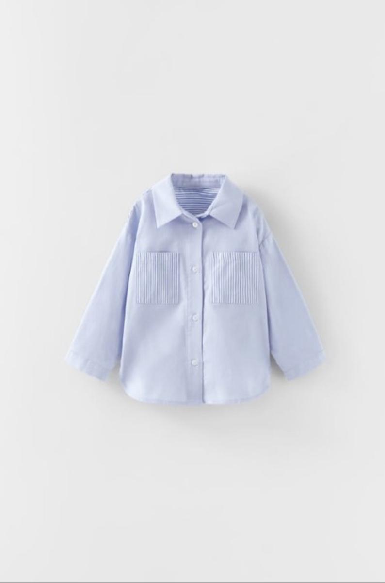 자라 키즈 필라필 스트라이프 셔츠