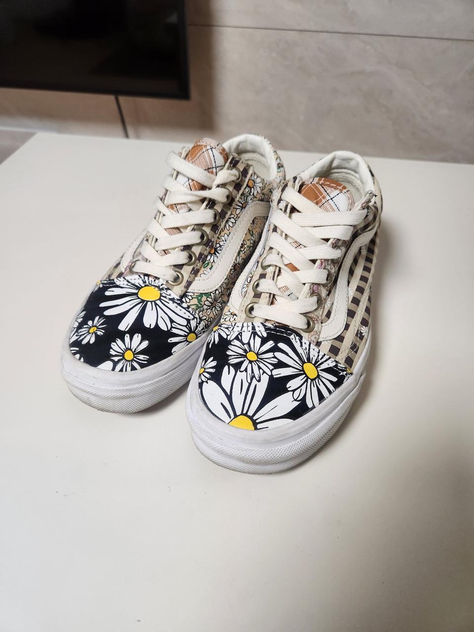 vans 반스 메도우 패치워크 올드스쿨 스니커즈 운동화 220