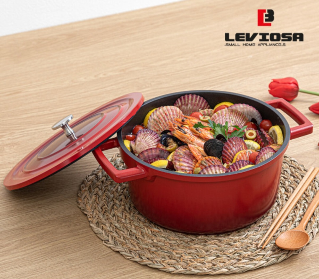 레비오사 양수 주물냄비24cm