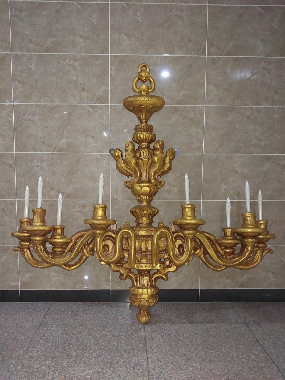 대형 촛대 조형물