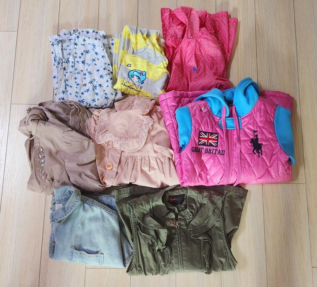 여아 봄,가을,겨울점퍼가디건일괄