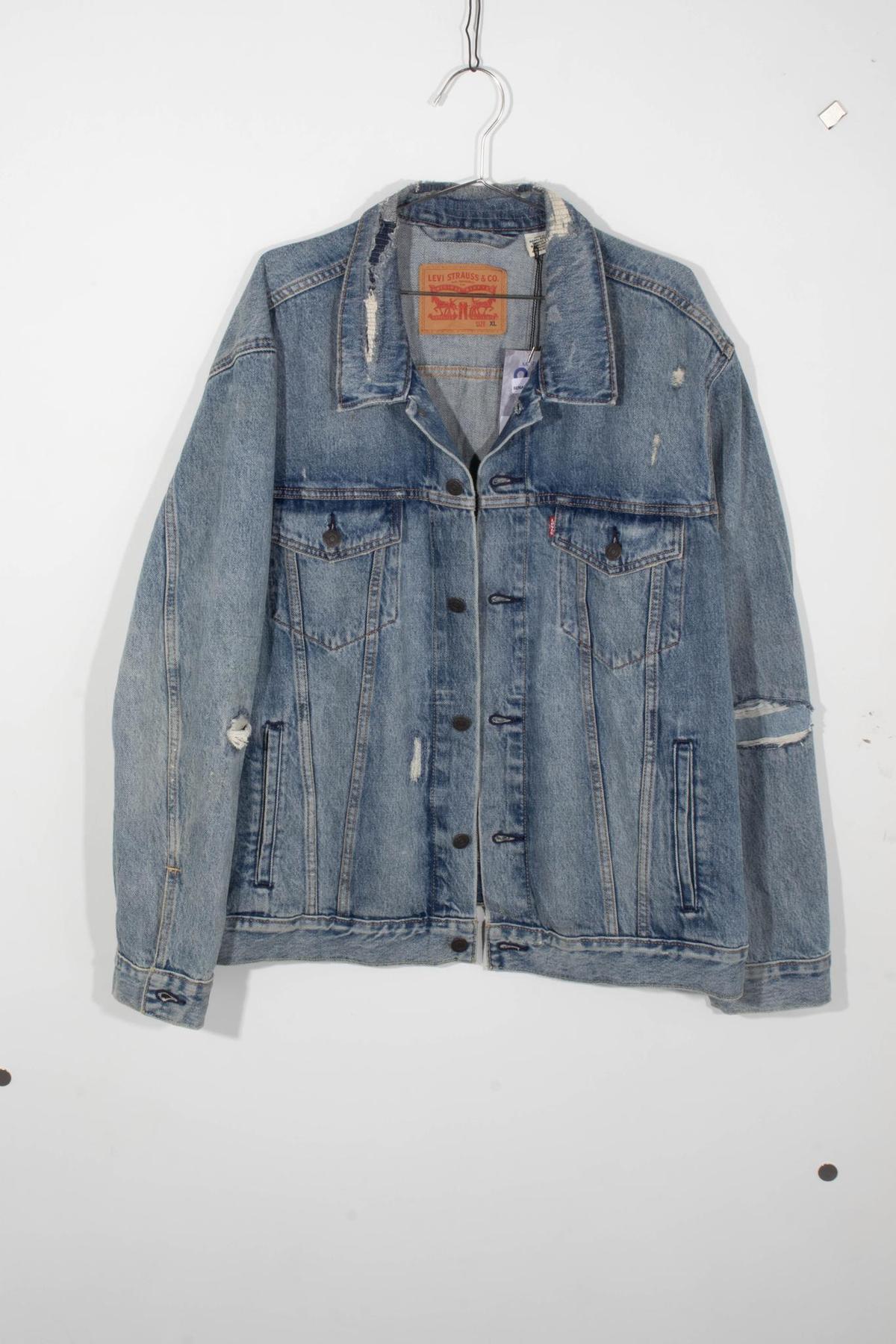 [XL] 80's 리바이스 워싱 청자켓