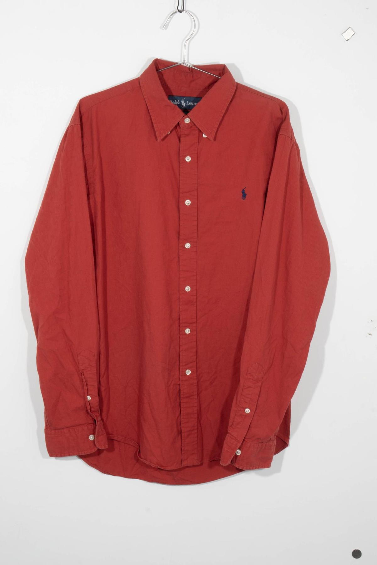 [L] POLO 올 레드 셔츠