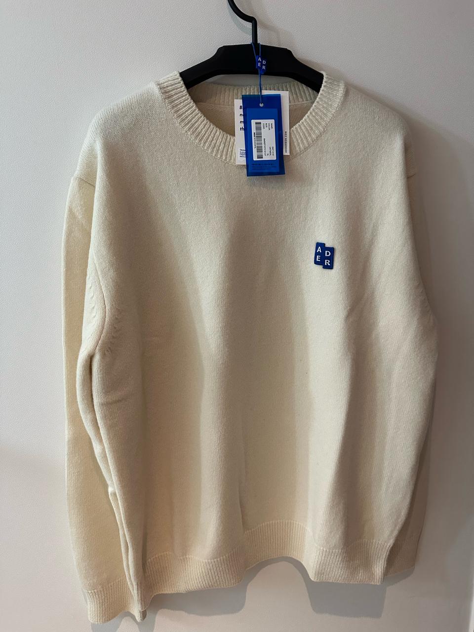 아더에러 시그니피컨트 TRS 태그 니트 오트밀 XL