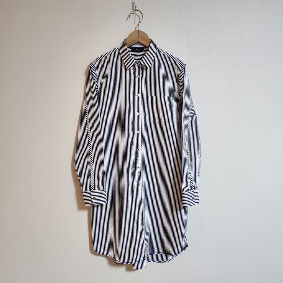 헤지스 스트라이프 롱셔츠90