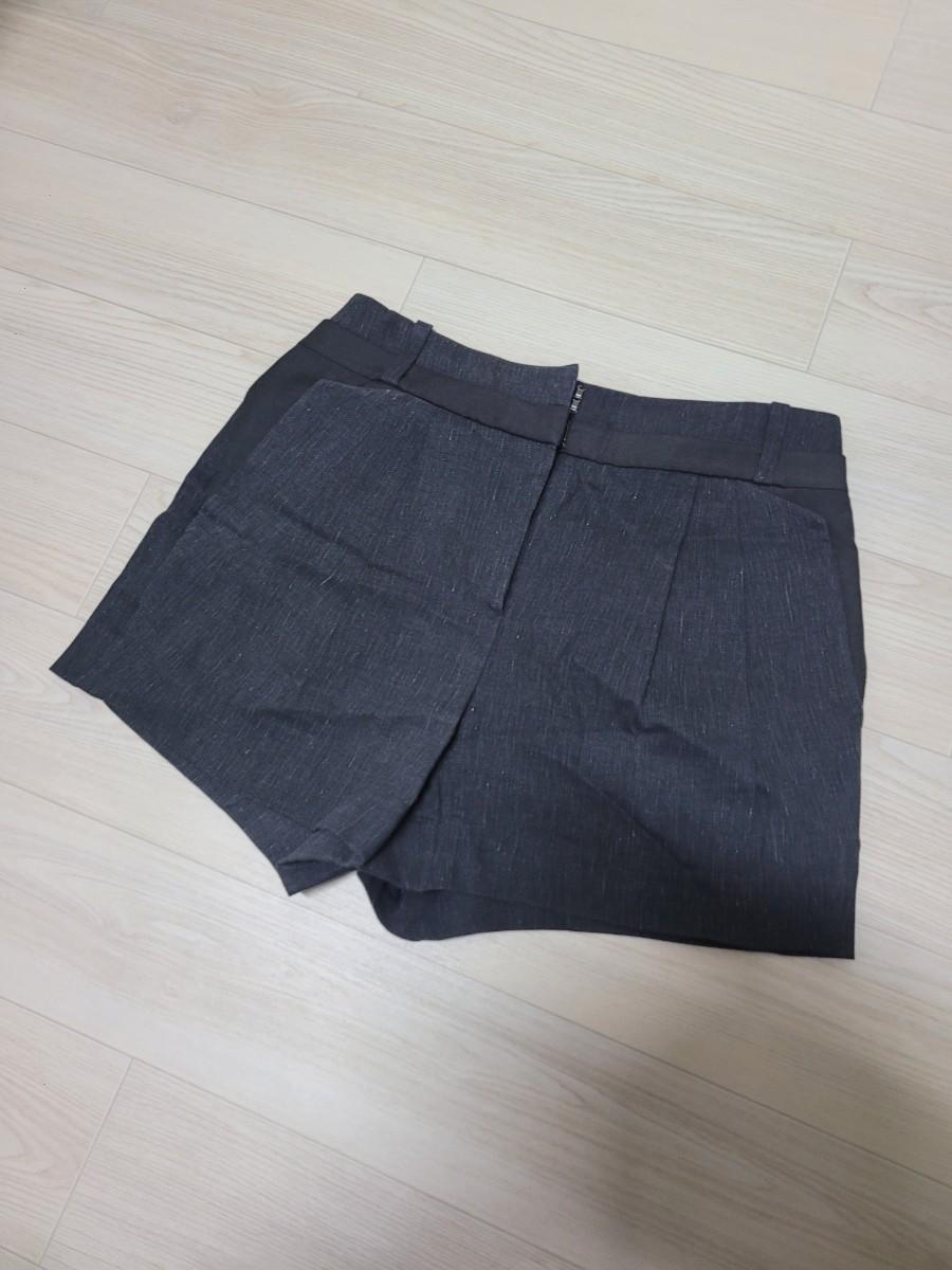 TIME 타임 레이온 숏팬츠 반바지 크롭 한섬정품 여성 24 거의 새상품