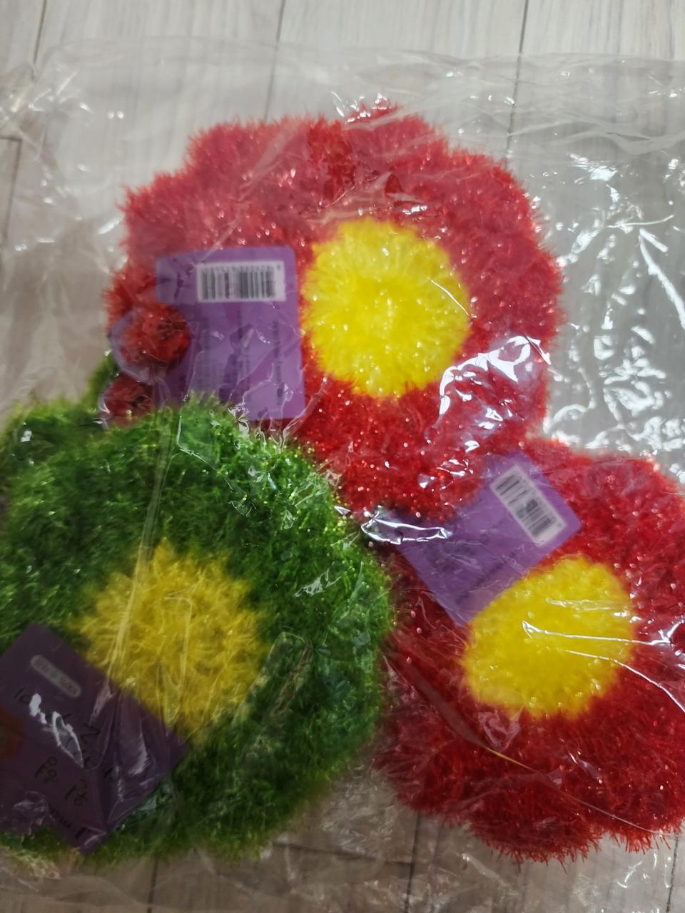 반짝이수세미/ 아크릴수세미/ 원형수세미/ 친한경수세미/알록달록수세미계