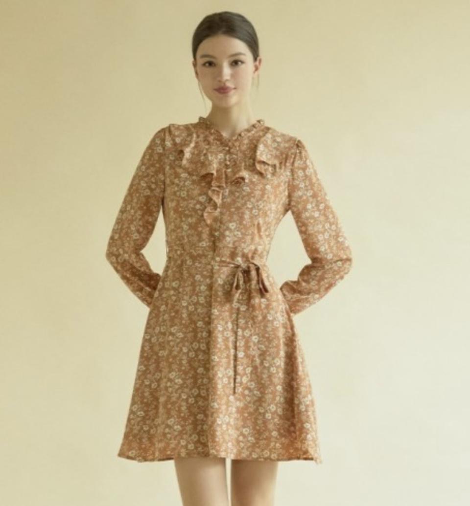 Soup 미니원피스 봄데이트룩 꾸안꾸인사일런스쓰리타임즈하와