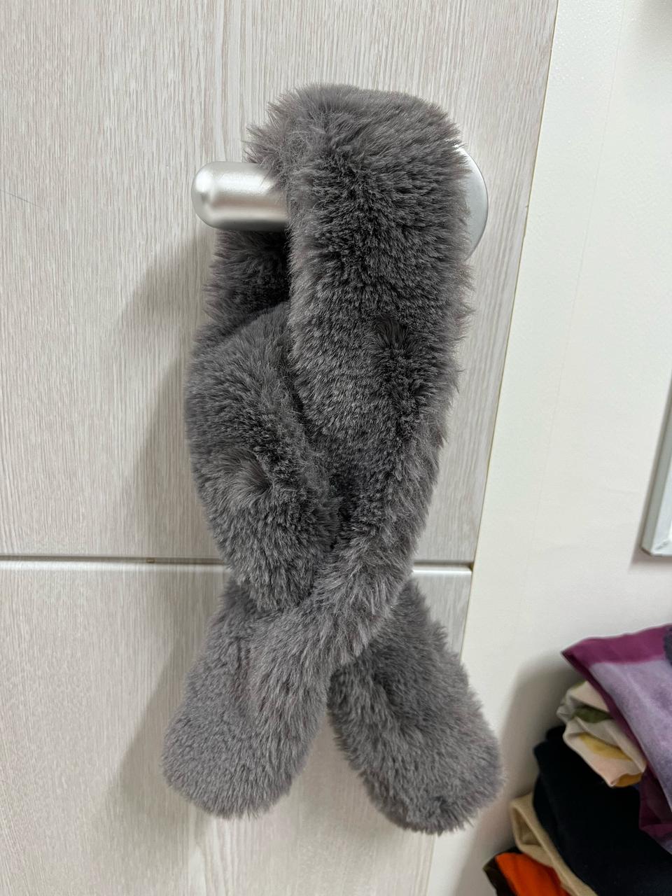 회색 목도리