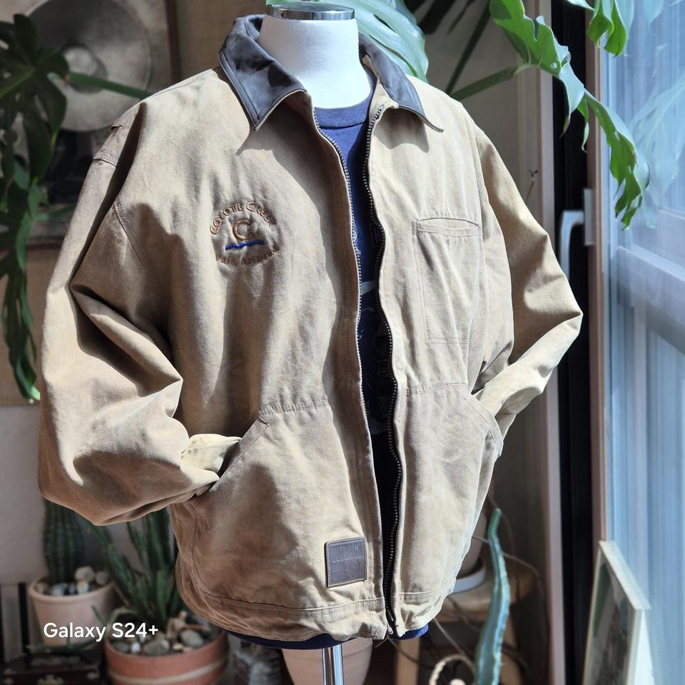 [왁스먹은] 아웃백 캐나다 자켓 사이즈표기L