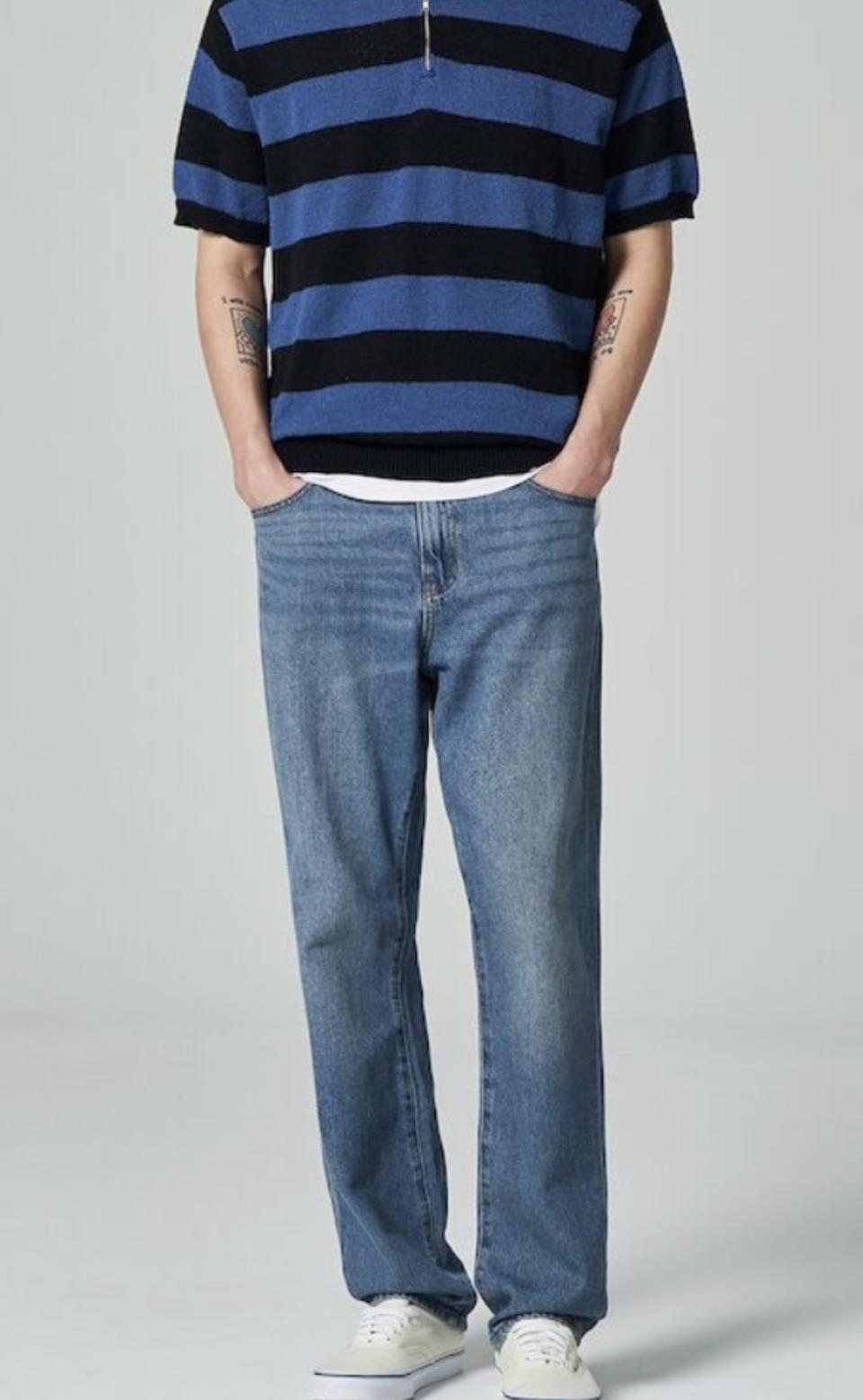 에잇세컨즈  남성 에센셜 데님 청바지 판매합니다