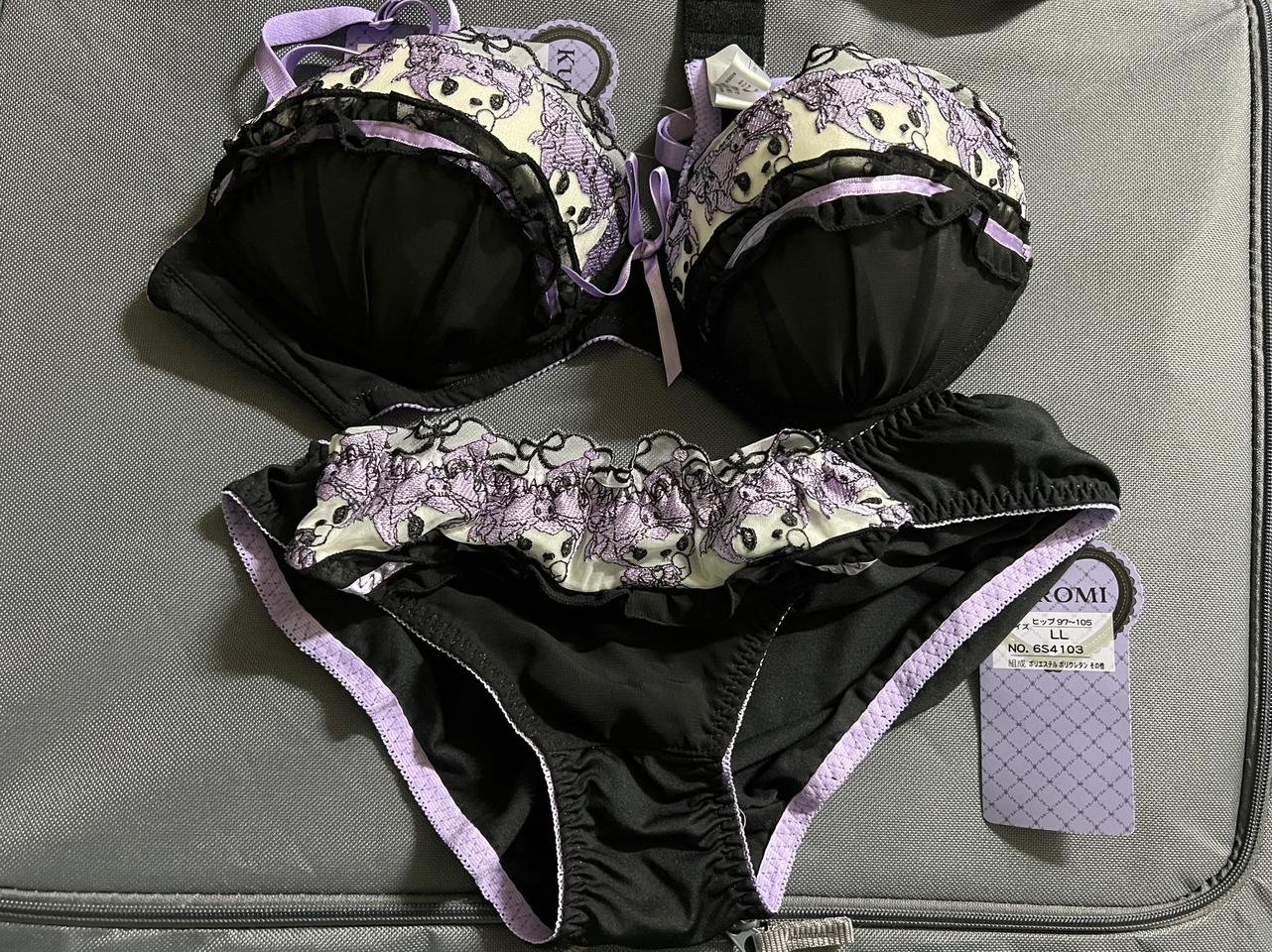 정품 산리오 브라 팬티 세트