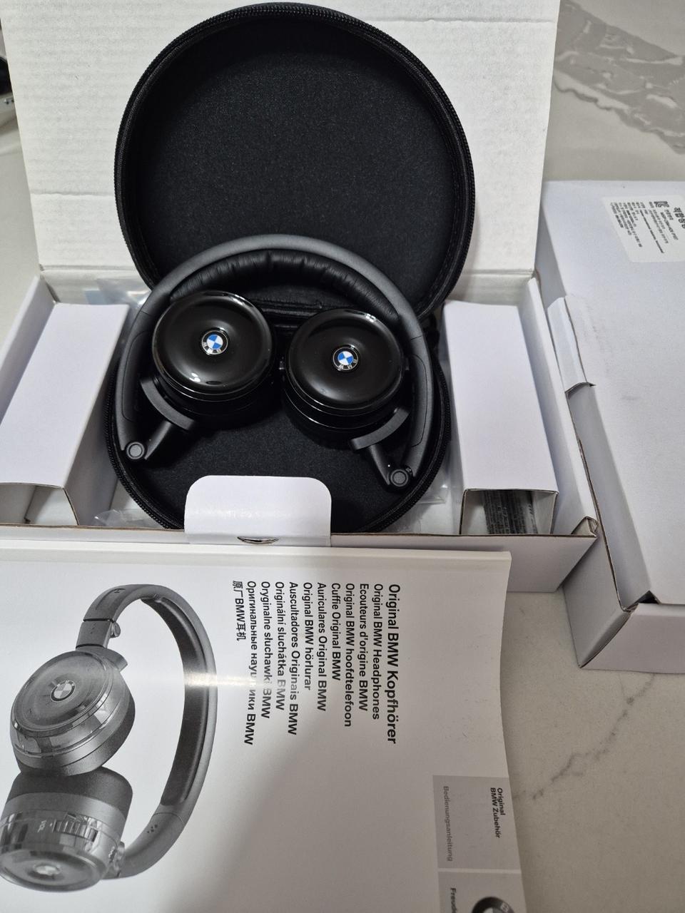 BMW7시리즈 블루투스 해드셋 헤드폰