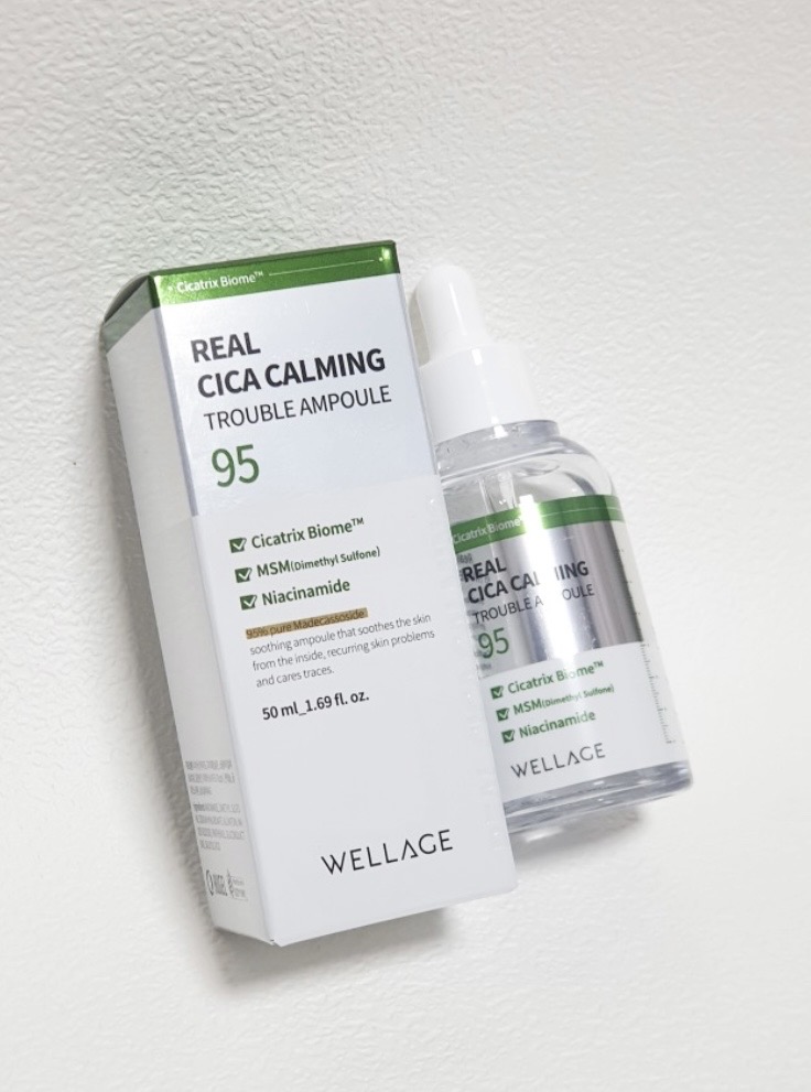 웰라쥬 리얼 시카 카밍 95 트러블 앰플 50ml
