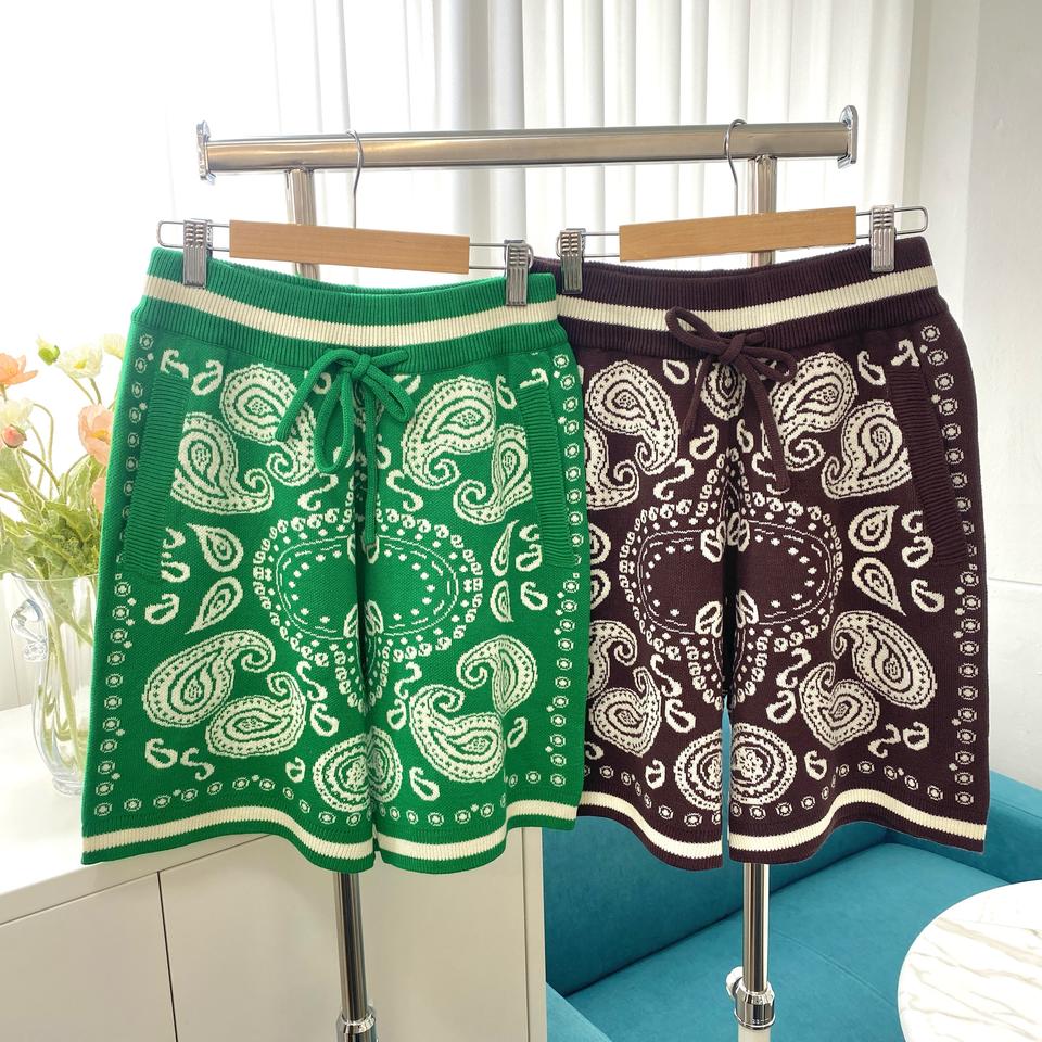 새상품) 반다나패턴 니트 반바지