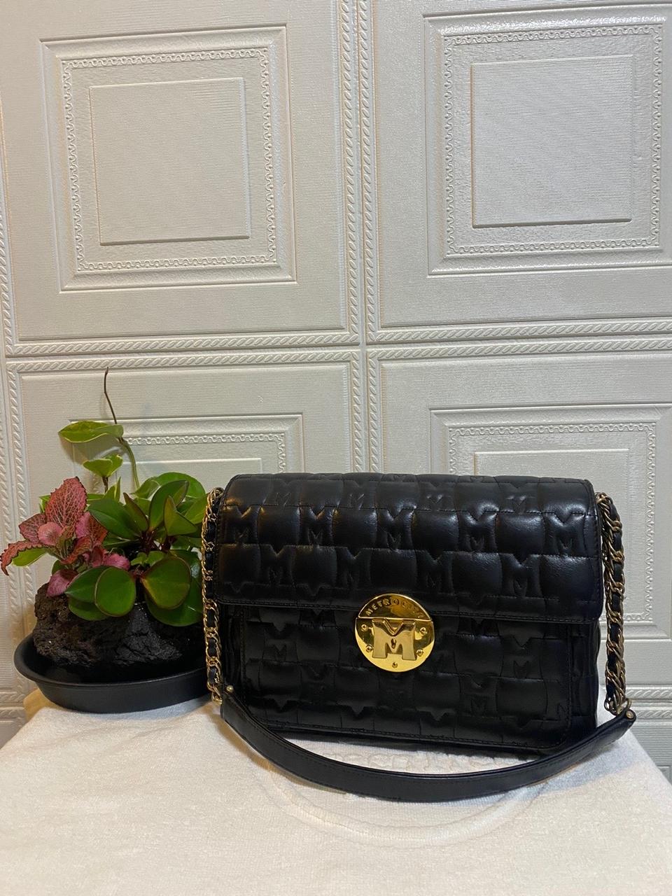 메트로시티 퀄팅 체인백