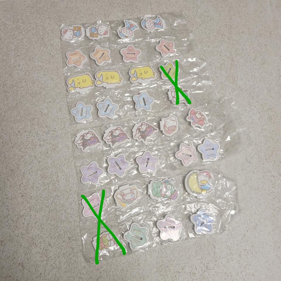 산리오 릴코트 스탠드/헬로키티/모두의타보/폼폼푸린/쿠로미/코기뮹/페클