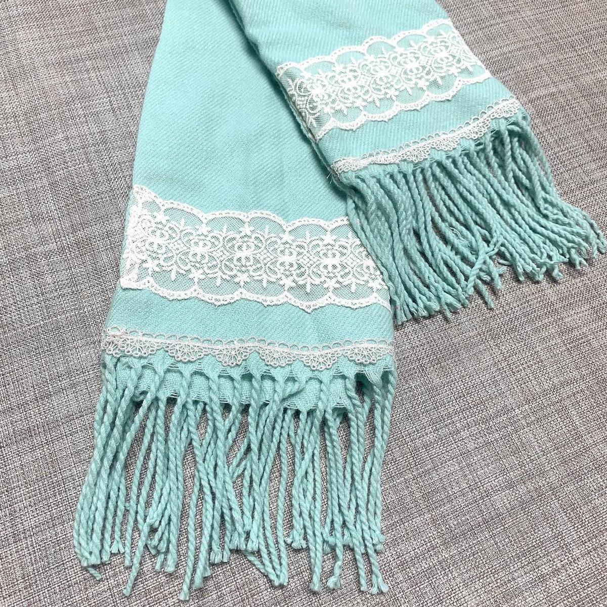 모리걸 레이스 머플러