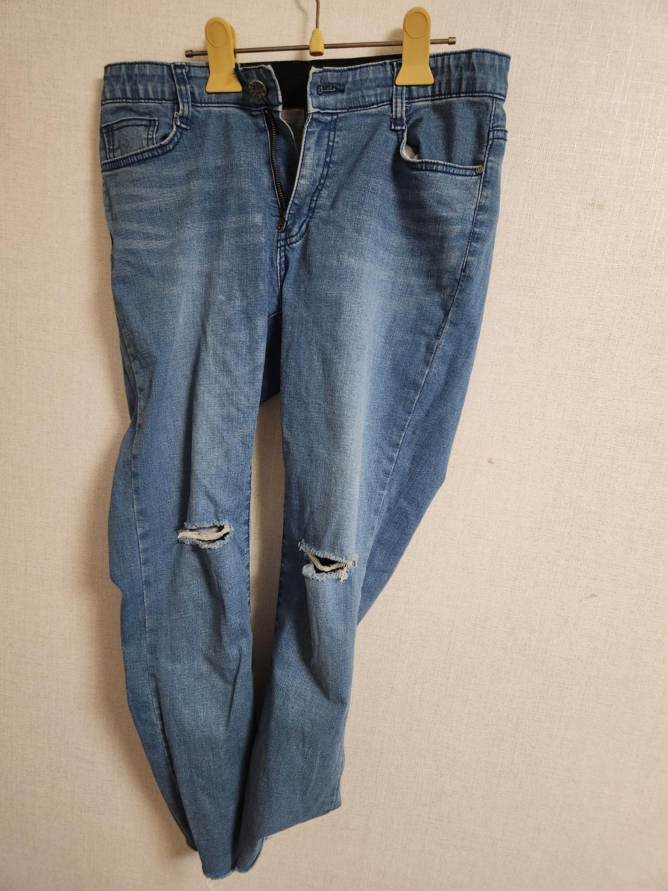 청바지 찢청 스키니진 빈티지 팬츠 하의 힙 펑키 데님 꾸안꾸 캐쥬얼 여름