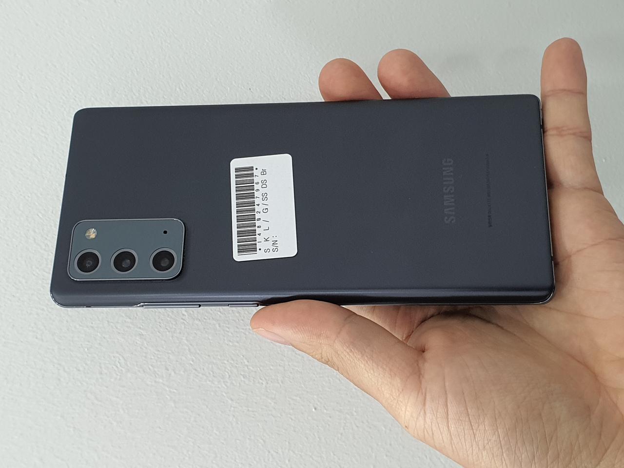 갤럭시노트20 블랙 256기가 정상해지 상태깨끗