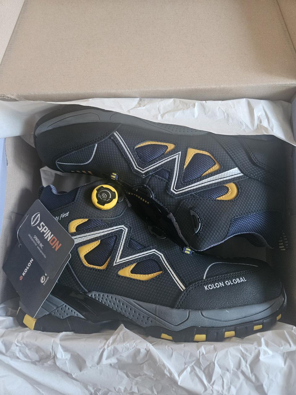 새제품 코오롱 안전화 KG-60 (사이즈 275) 5만원 판매