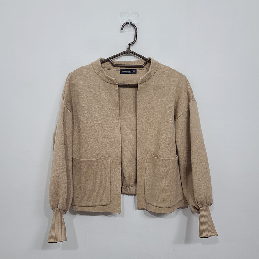 메이크유얼스타일/여성용/가디건/90사이즈/U558