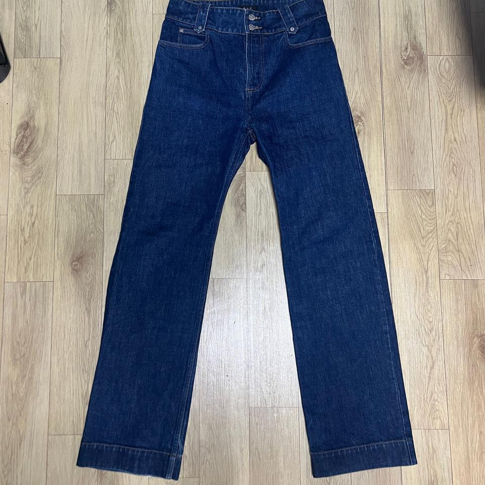 APC 아페쎄 와이드핏 진청데님 30