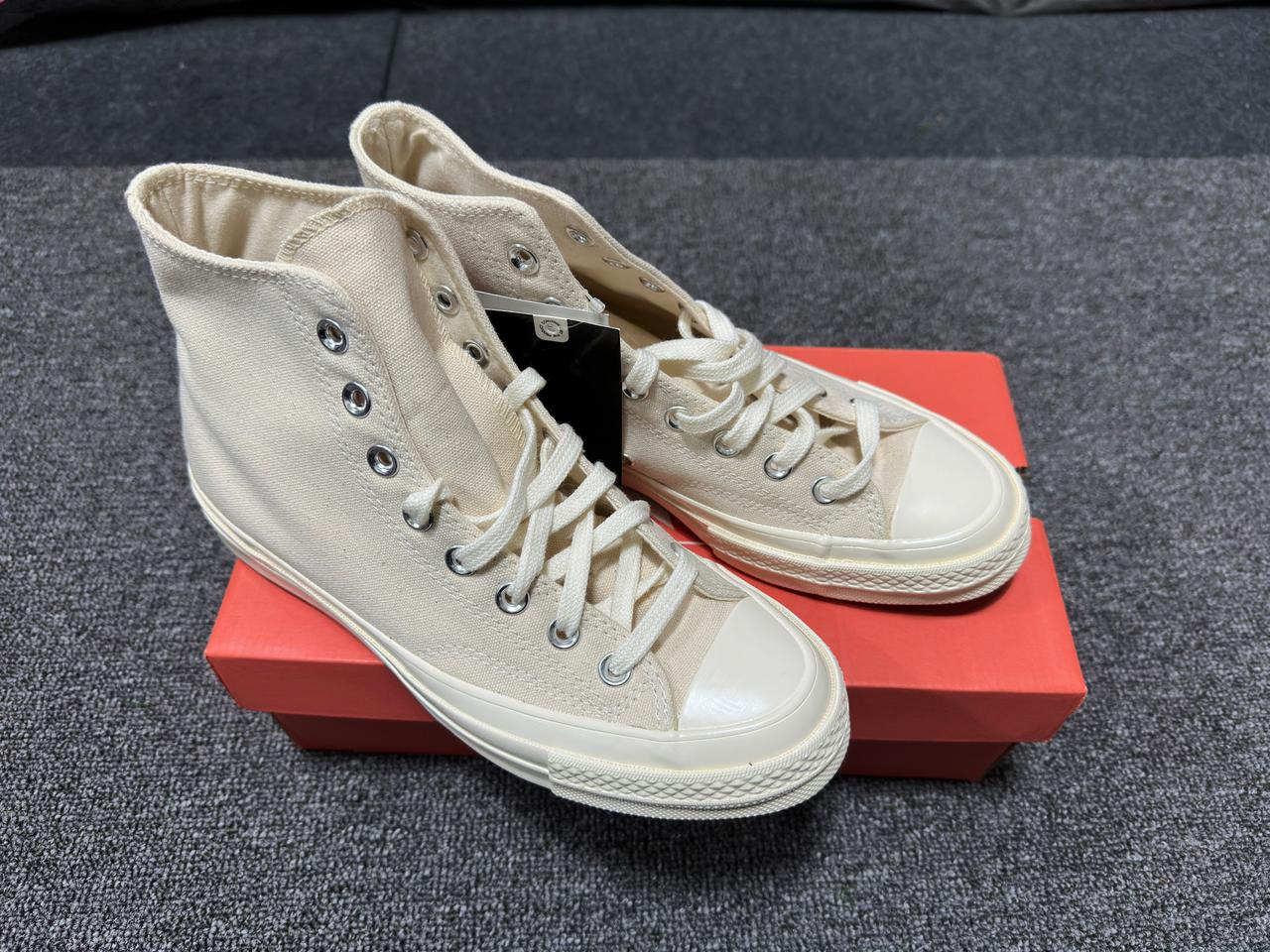 컨버스 척 70 빈티지 캔버스 내츄럴 250사이즈(새제품)