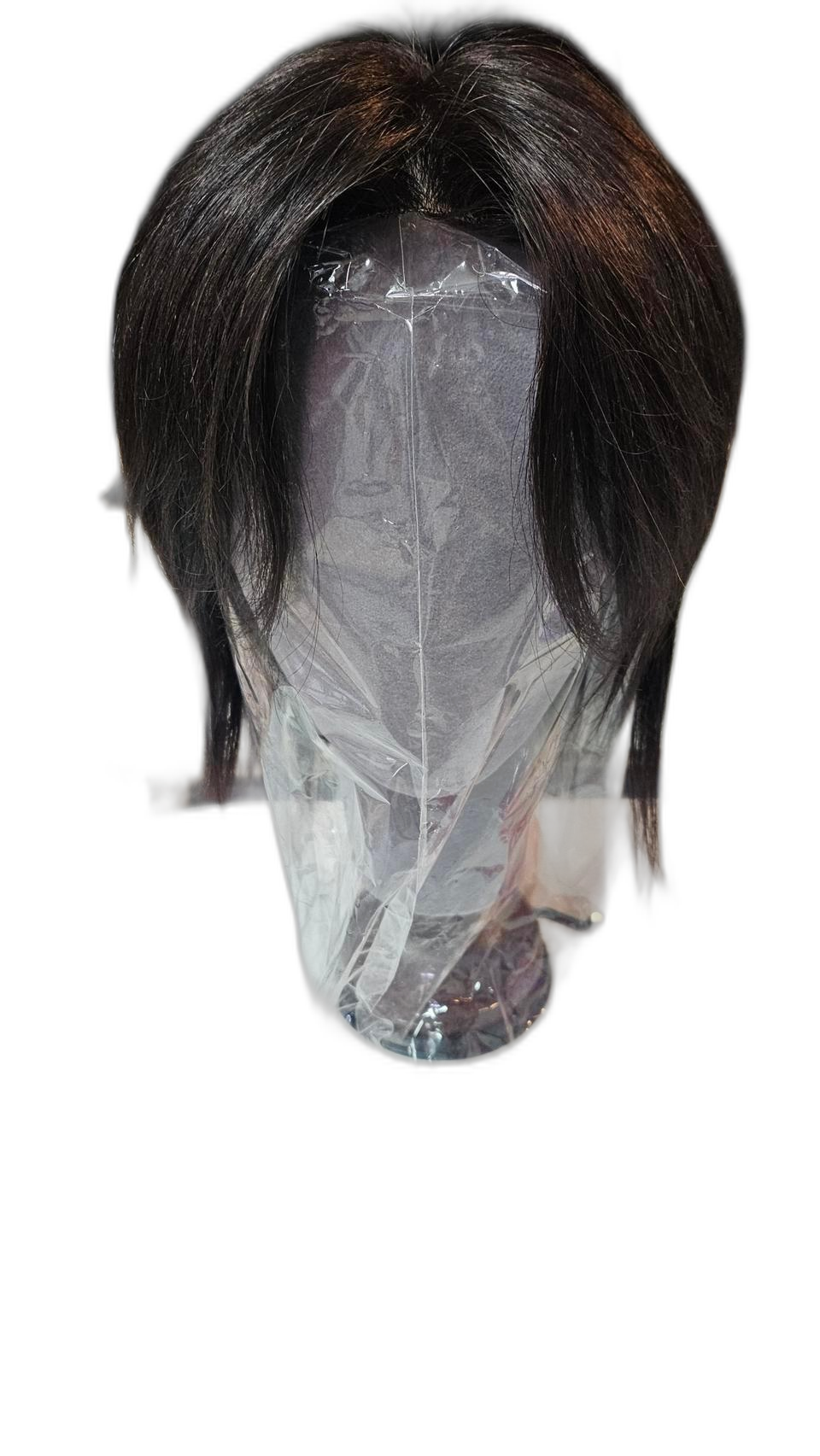 100% 인모 맞춤가발 남자 장발