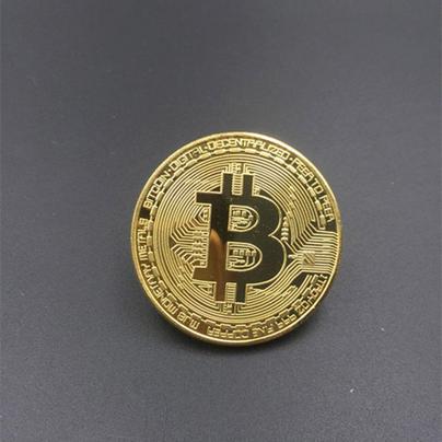 새 금색 비트코인 기념주화 메탈 코인 수집용 기념품 컬렉션 장식 선물