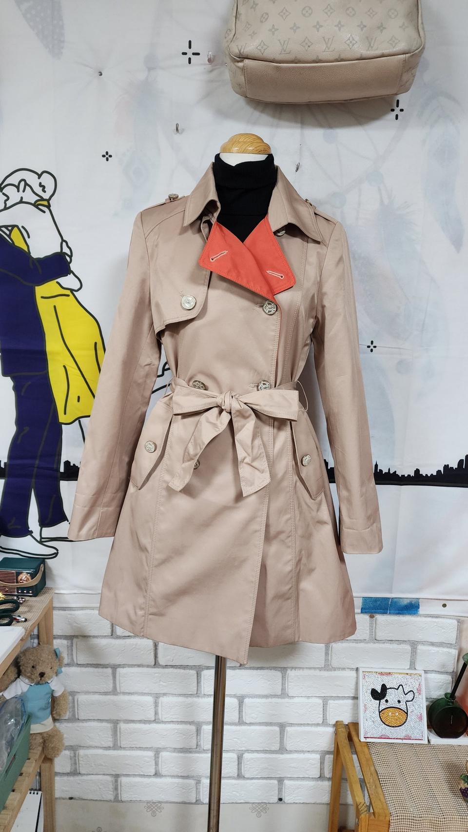 여성 t.vlew  하프 트렌치