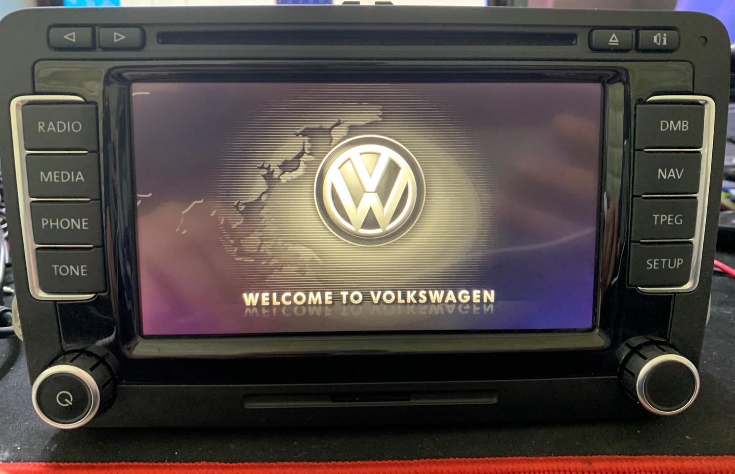 폭스바겐 순정 AVN 무출,자출 데크 팝니다.