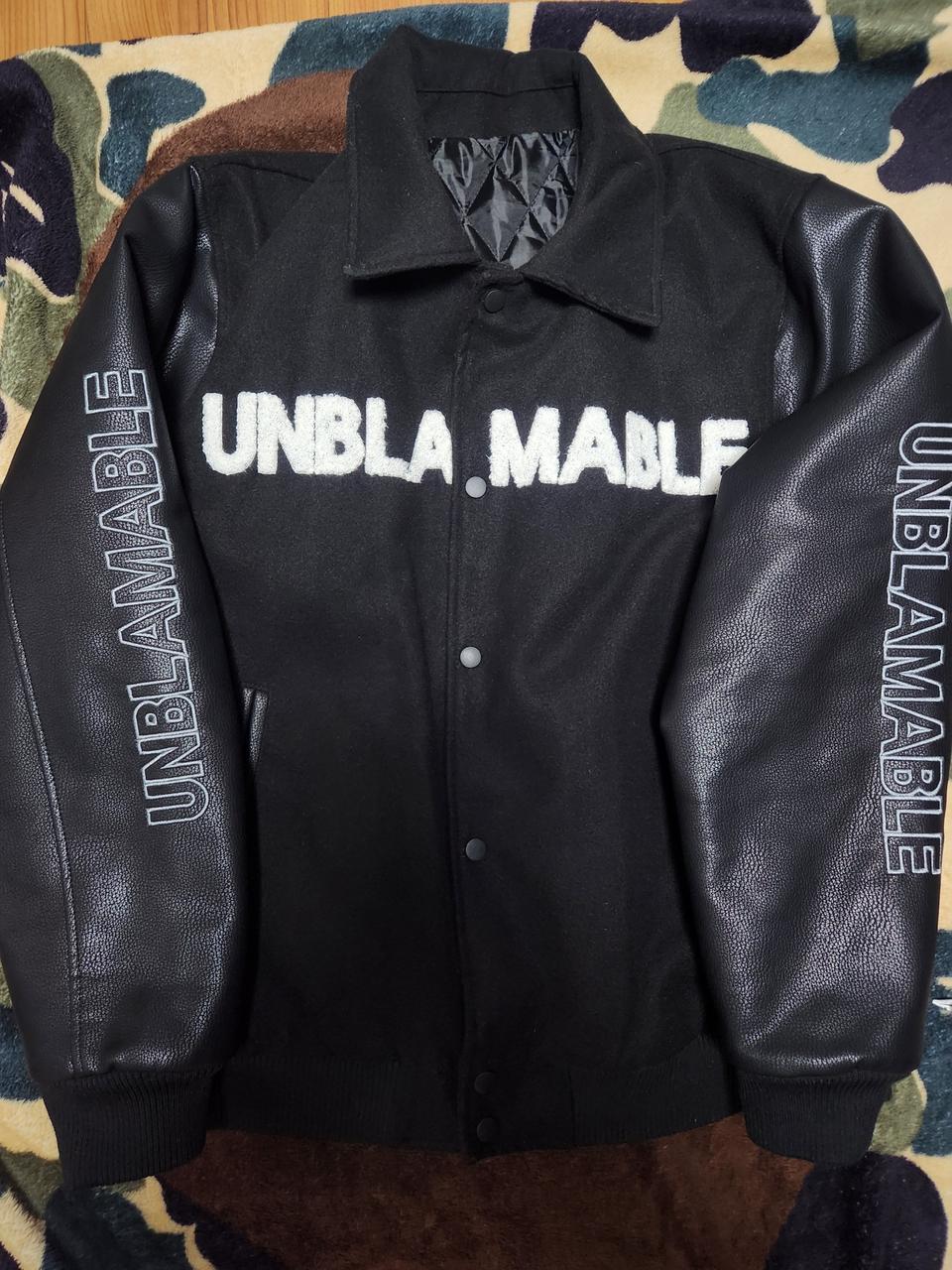 언블레임어블 UNBLAMABLE 스타디움 자켓 야구잠바 판매