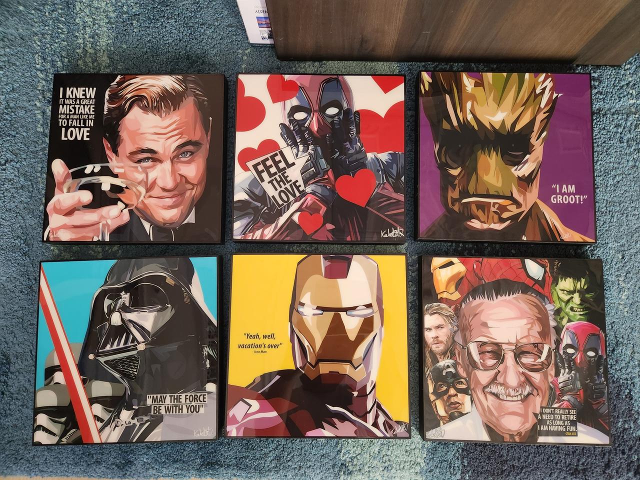 [마블+스타워즈] 인테리어 벽걸이 액자