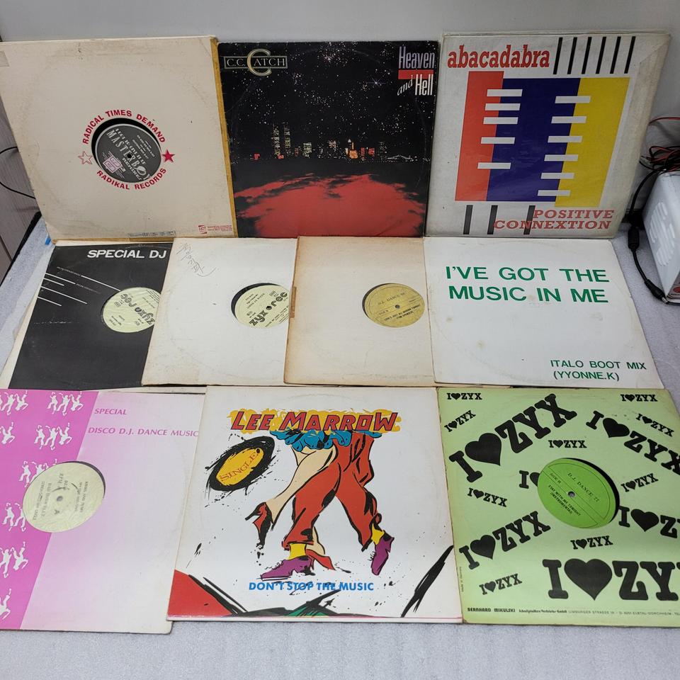 DJ 믹싱용 LP 10장 일괄