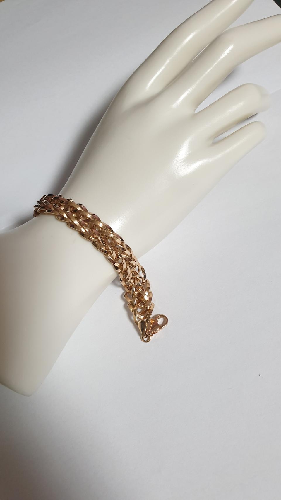 14k 팔찌 큼직체인 사슬팔찌 너무이뻐요 득템가