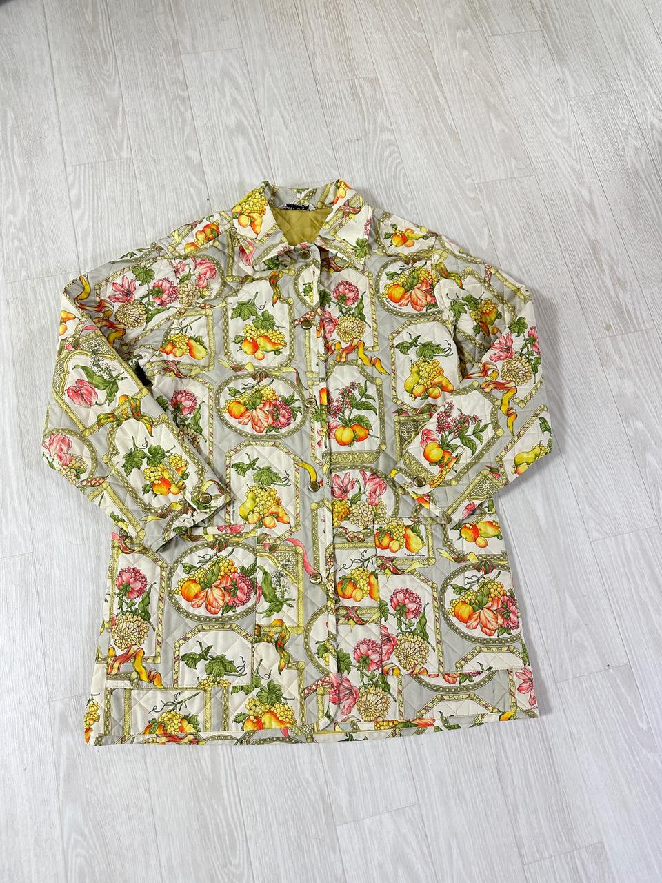 정품 페라가모 퀄팅 자켓 패딩 66/77 가단50 길이80