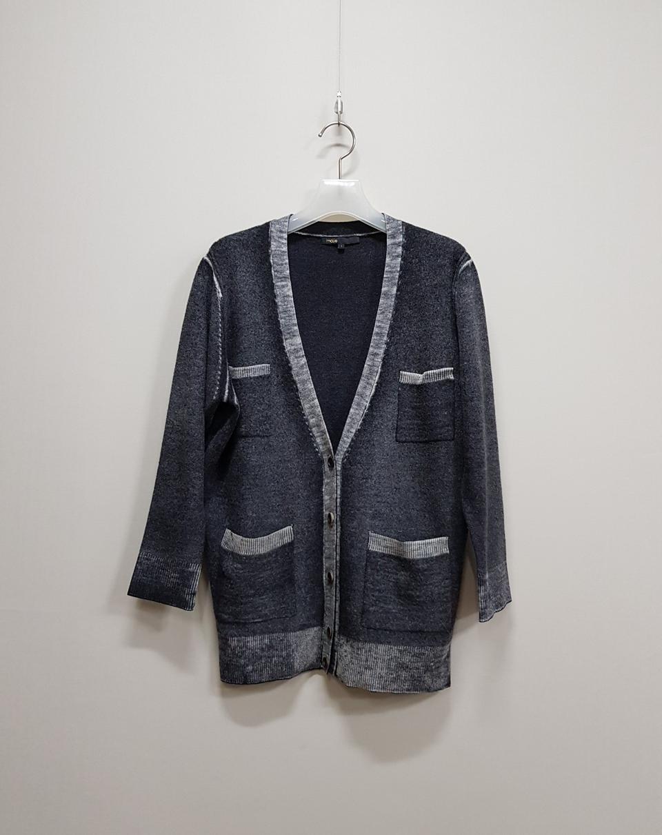 마쥬 mage 포켓 모직 가디건