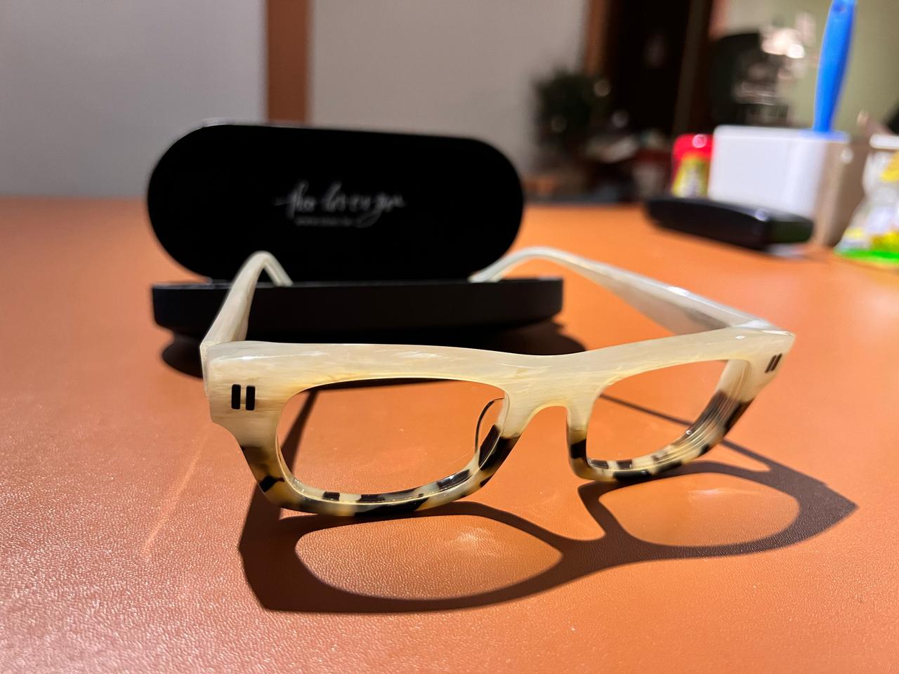 테오 soixante-six 뿔테안경 (made in Belgium)