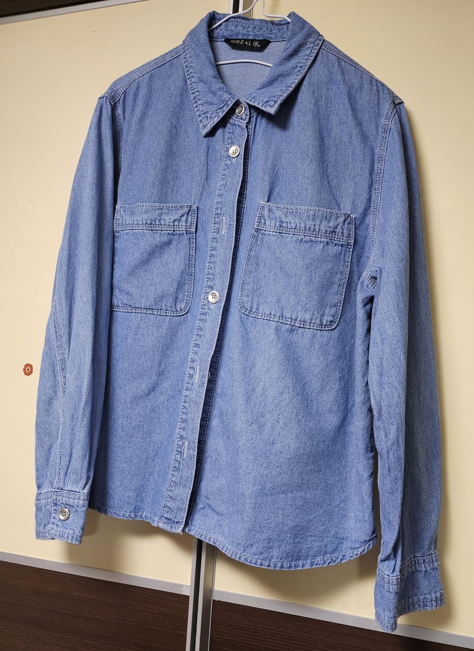 브리엘 데님 셔츠