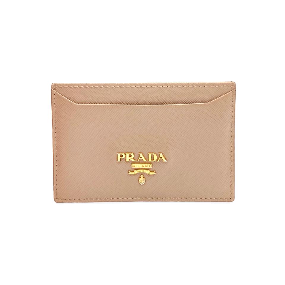 [정품] 프라다 금장 로고 1MC208 카드지갑