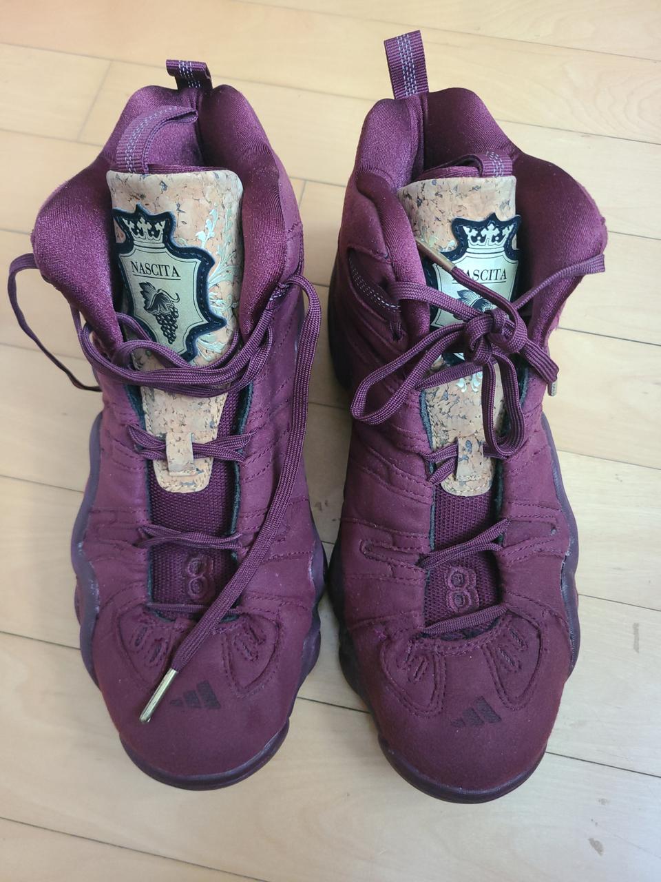 (275)아디다스 크레이지8  코비 브라이언트 비노 팩 약 사용감