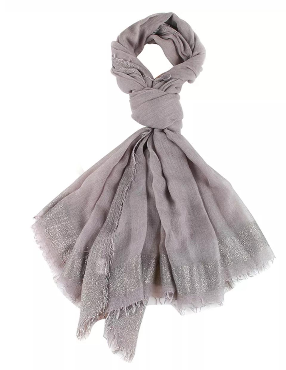 새상품)ELLE  얇은 롱 스카프  머플러