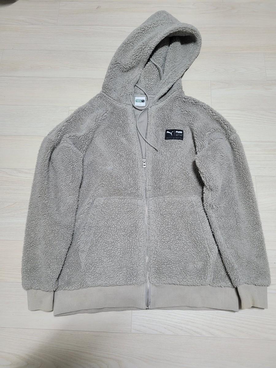 푸마 퓨마 플리스 후리스 후드집업 자켓 뽀글이 S