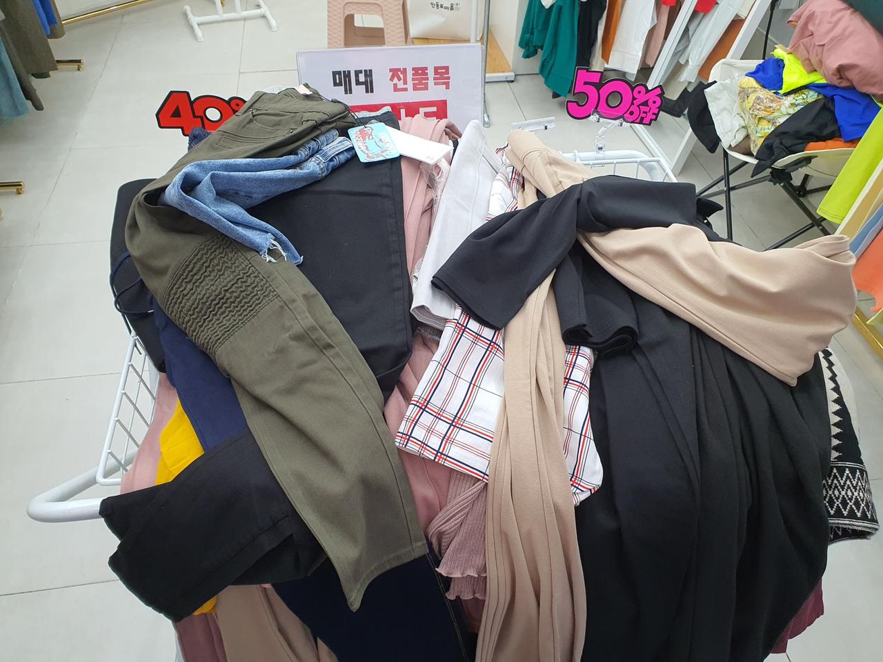 브랜드&보세여성의류  100개이상 일괄판매